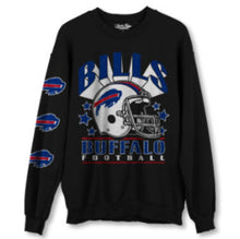 Load image into Gallery viewer, Junk food glitter black sweatshirt
