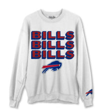 Load image into Gallery viewer, Junk food NEW white glitter sweatshirt
