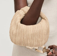 Load image into Gallery viewer, Woven summer vibes clutch / purse
