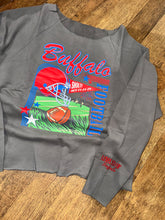 Load image into Gallery viewer, Off the shoulder LU sweatshirt
