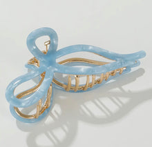Load image into Gallery viewer, Coastal bow hair clip

