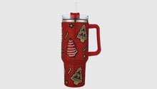 Load image into Gallery viewer, Oh Christmas tree rhinestone tumbler
