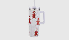 Load image into Gallery viewer, Gingerbread rhinestone tumbler
