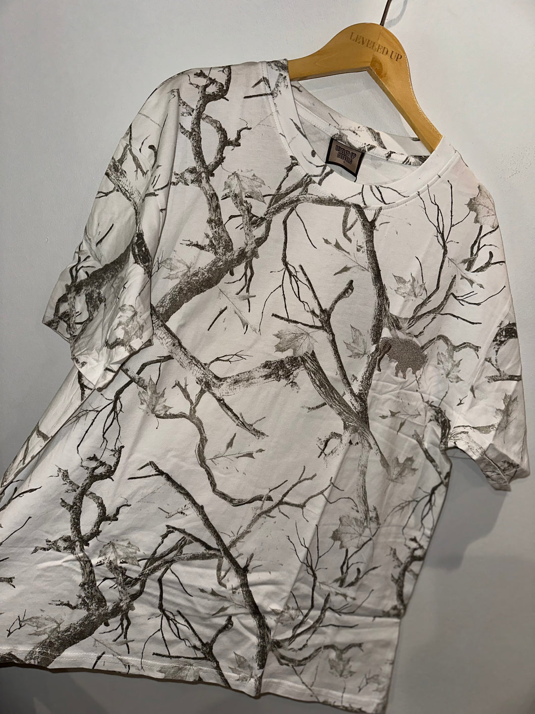 Leveled Up X Adult Camo tees