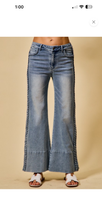 Load image into Gallery viewer, Wide leg Braided denim
