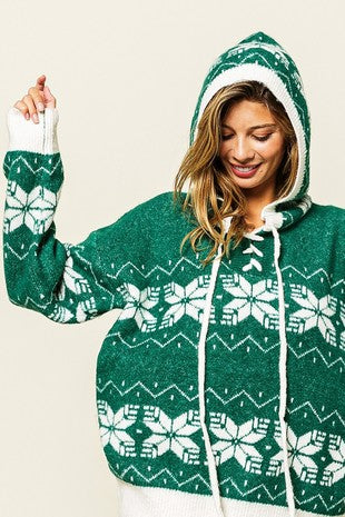 Snowflake hoodie