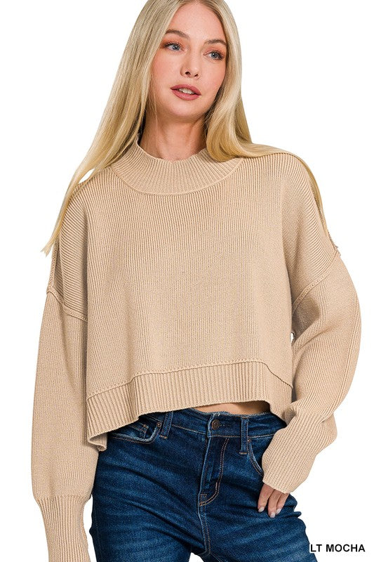 Ribbed sweater