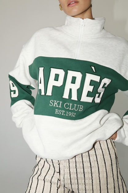 Ski Apres half zip