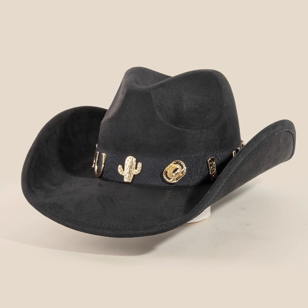 Western cactus cowboy hat