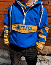 Load image into Gallery viewer, LU Buffalo hockey track jacket

