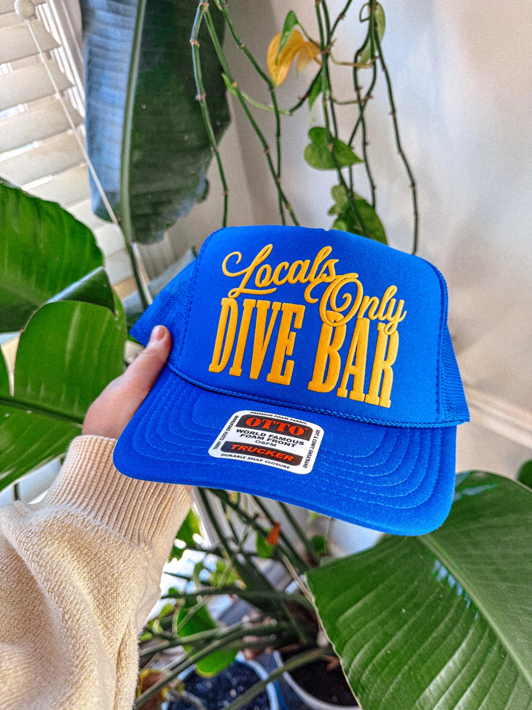 Locals only trucker hat