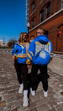 Load image into Gallery viewer, LU Buffalo hockey track jacket
