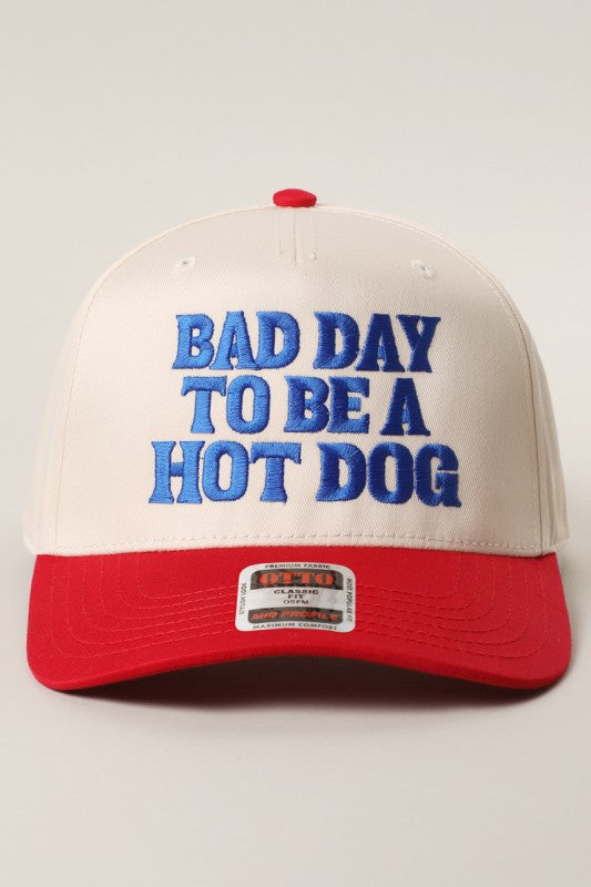 Bad day to be a hot dog hat 🌭