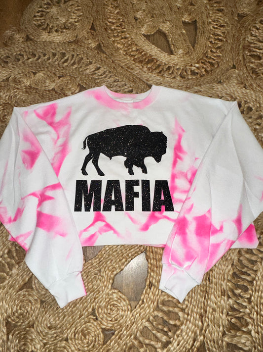 Cropped Mafia sweatshirt