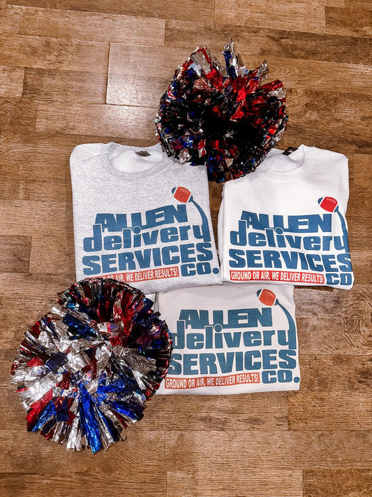 ALLEN Delivery service sweatshirt