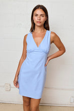 Load image into Gallery viewer, V neck woven dress
