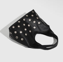 Load image into Gallery viewer, Grommet faux leather bag
