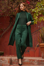 Load image into Gallery viewer, Suede emerald duster
