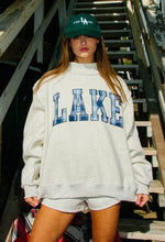 Load image into Gallery viewer, Lake &amp; Mountain Mock-Neck sweatshirt
