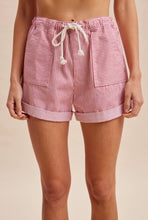 Load image into Gallery viewer, Twill striped shorts
