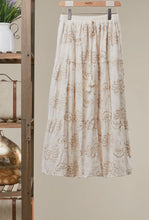 Load image into Gallery viewer, Embroidered maxi skirt
