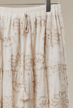 Load image into Gallery viewer, Embroidered maxi skirt
