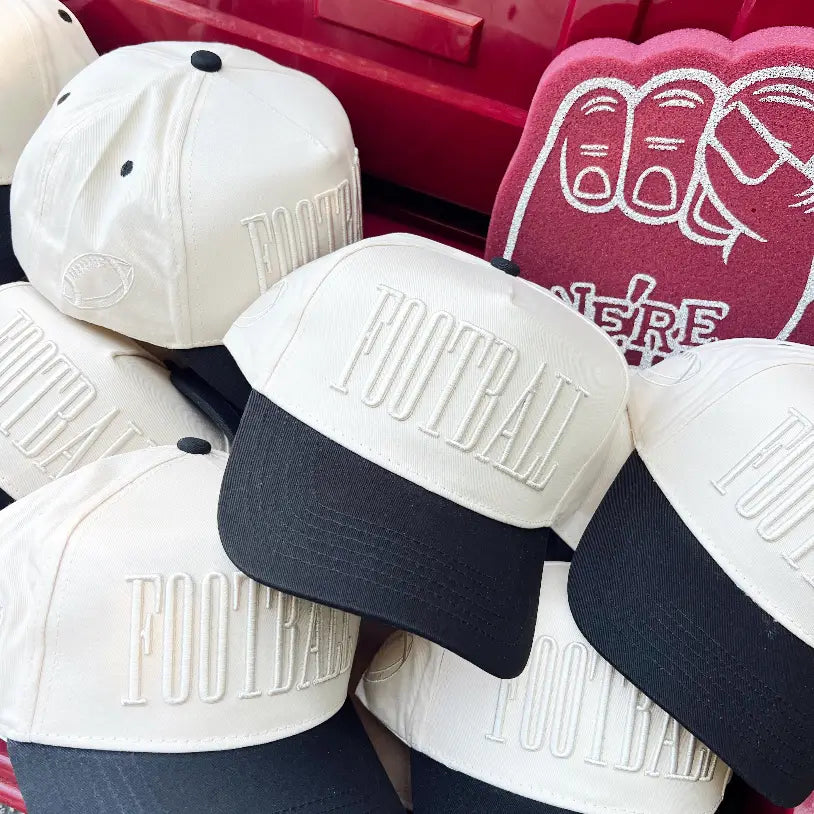 Football neutral trucker hat