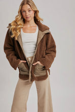 Load image into Gallery viewer, Button down fleece jacket
