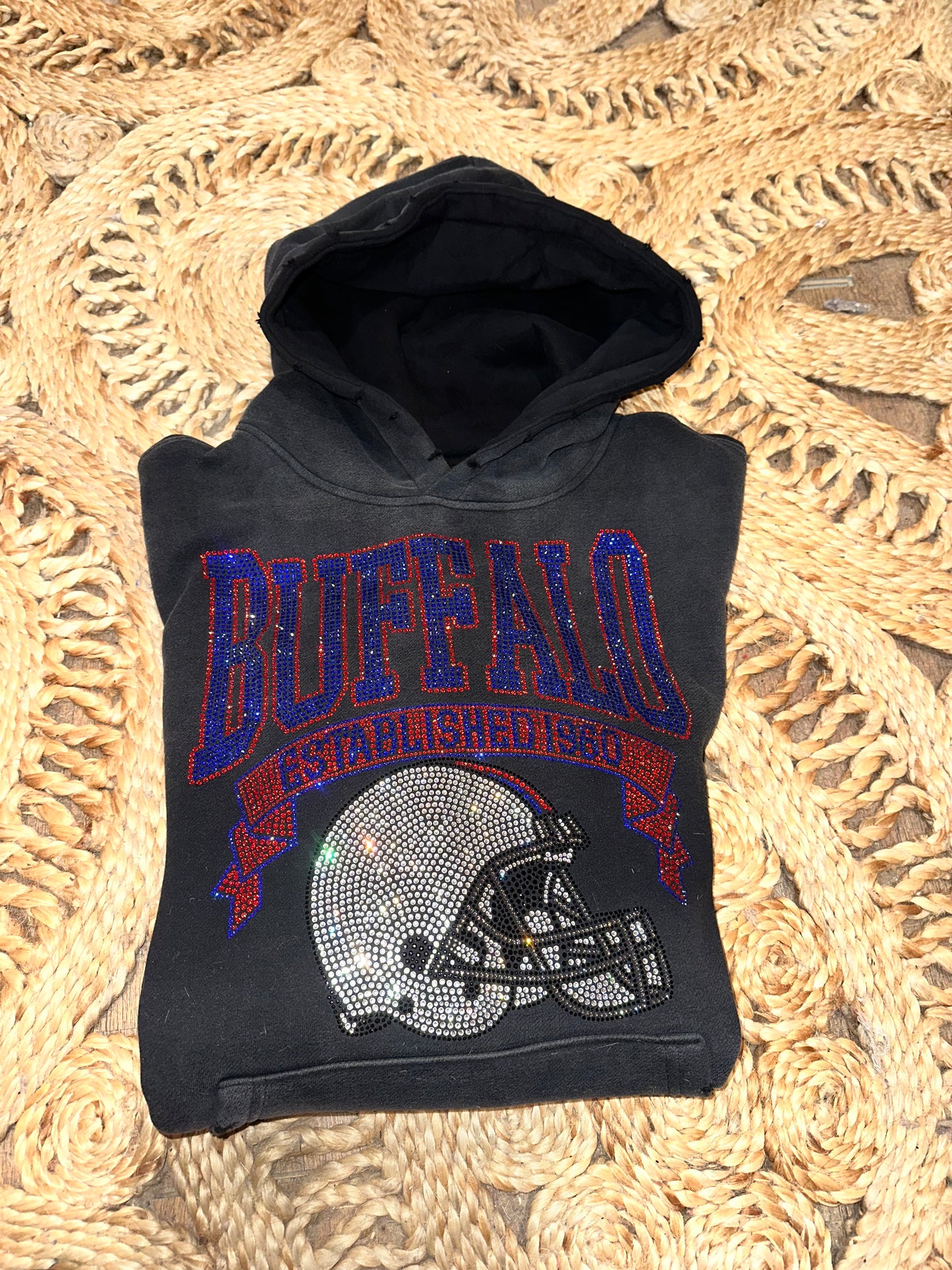 Bling boyfriend hoodie