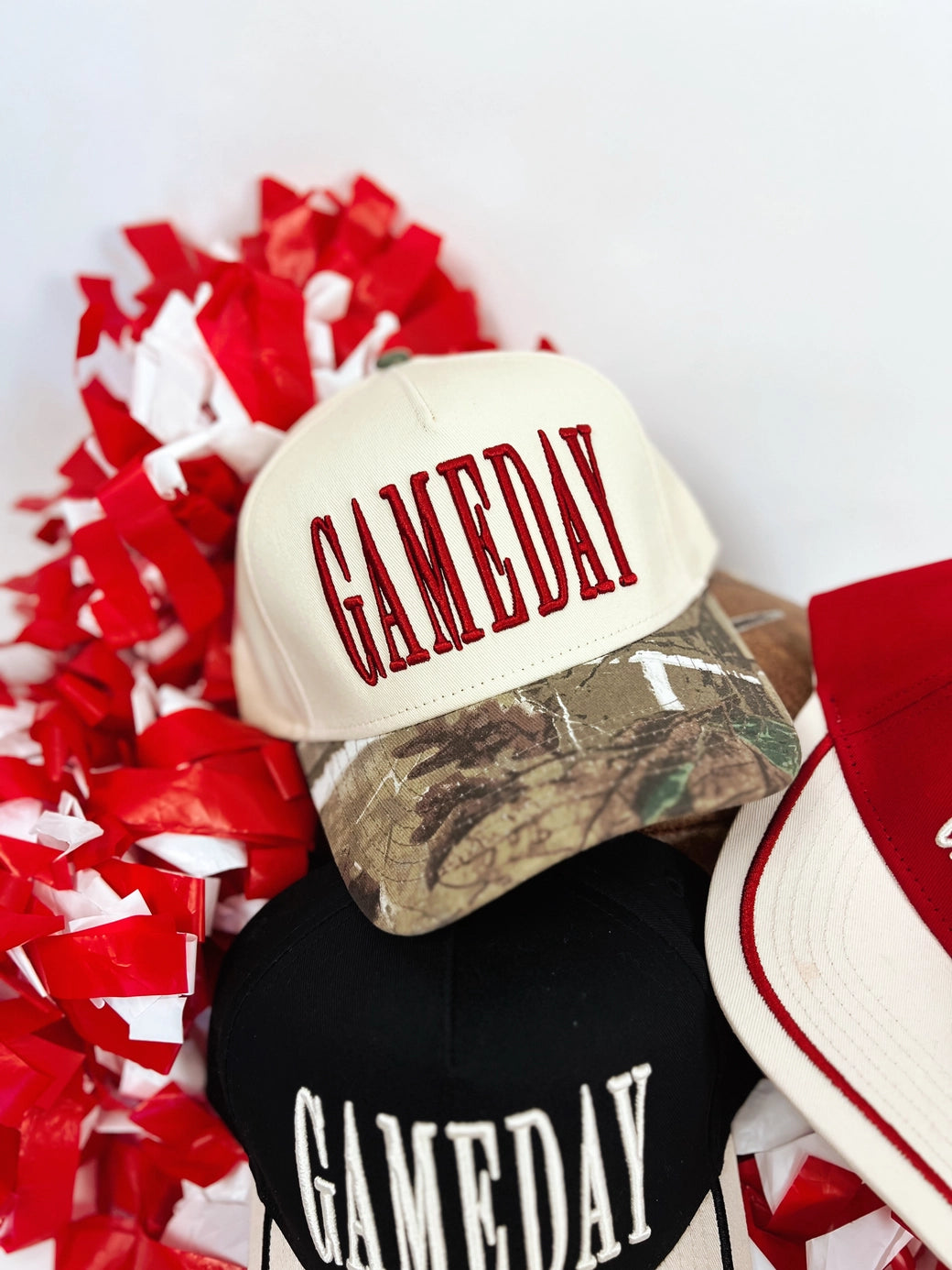 Camo Game Day trucker hat
