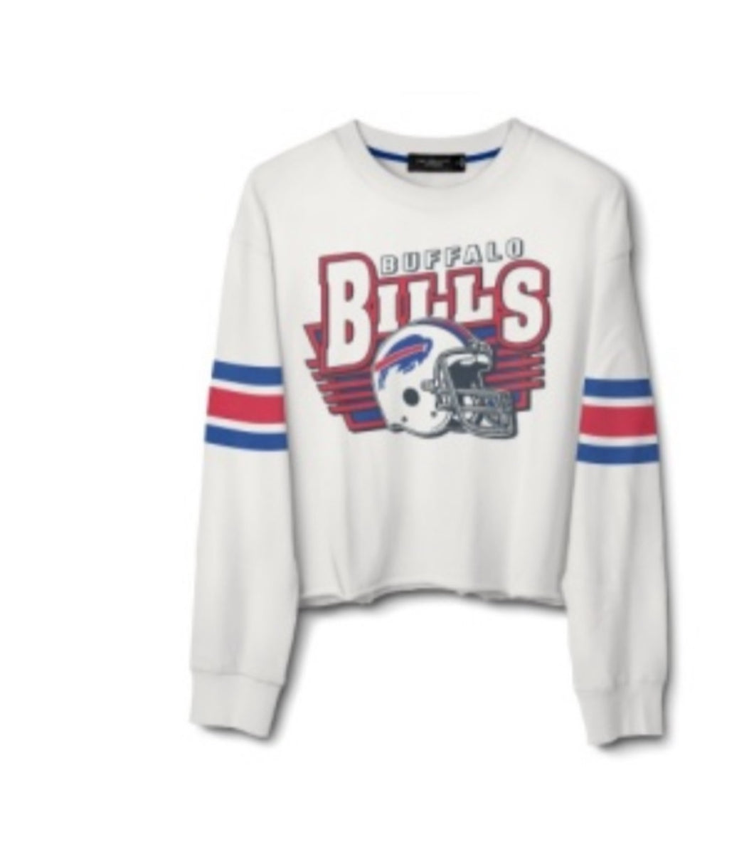 Cropped long sleeve junk food