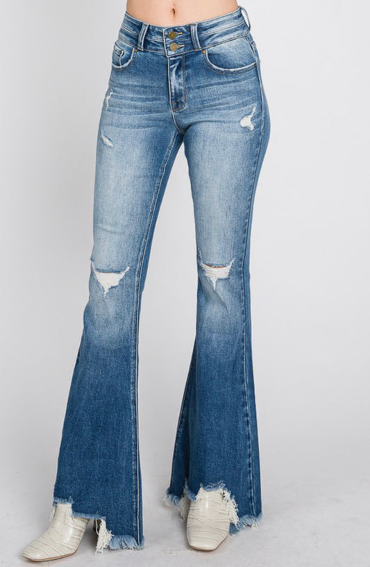 Howdy flare stretch jeans
