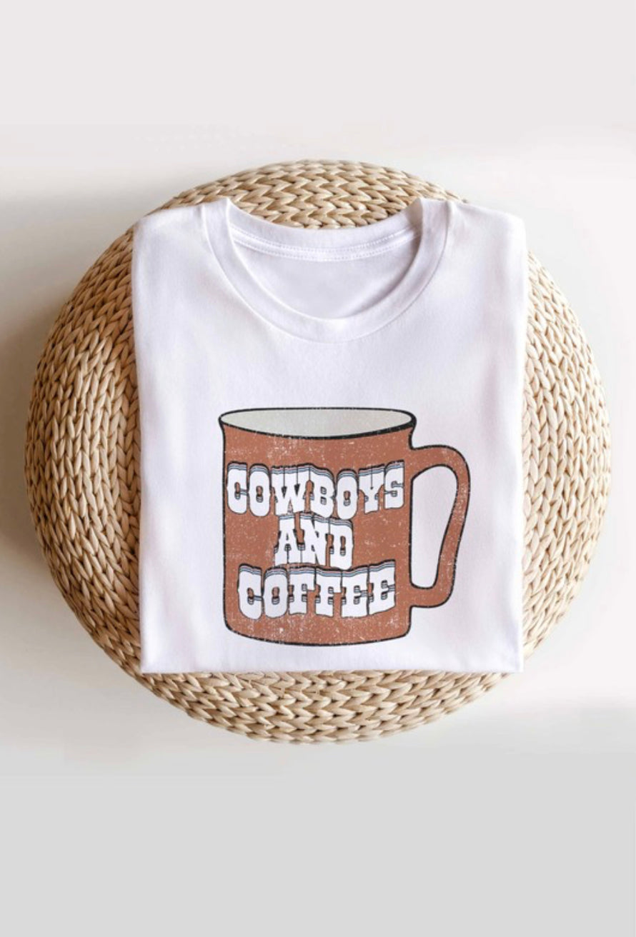 Cowboys and Coffee tshirt