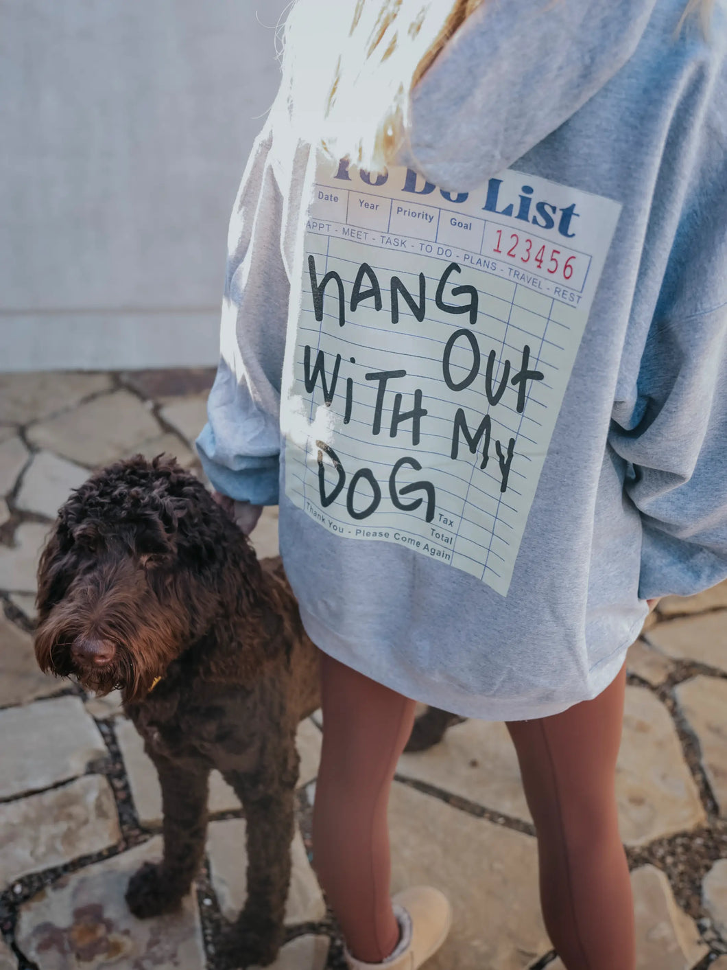 Hangout with my dog