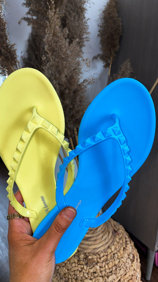 Studded “Maui” sandals