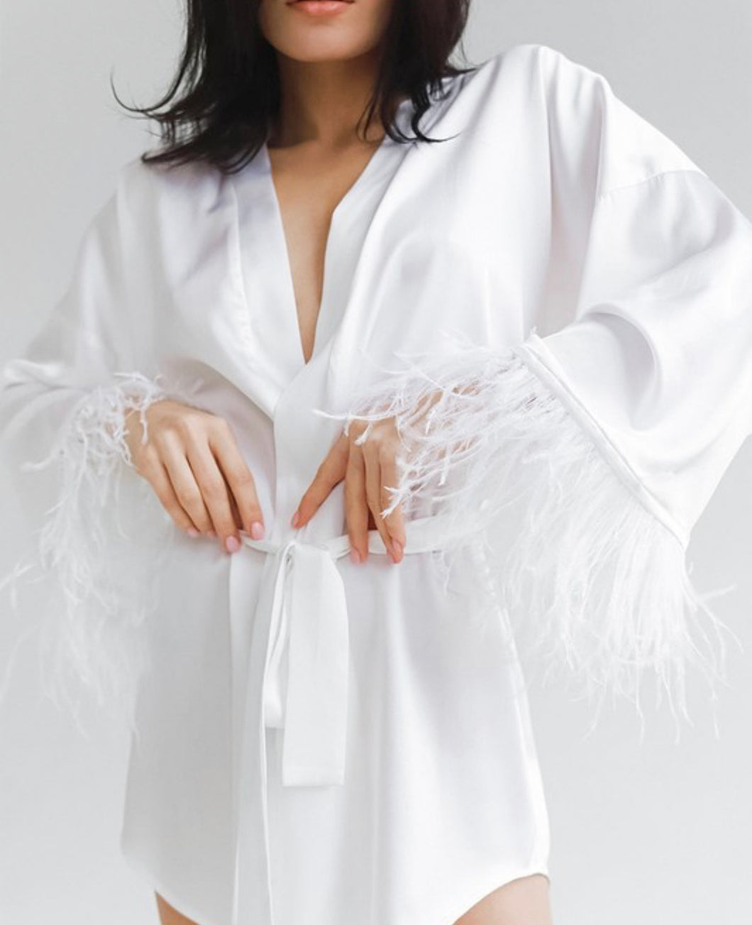 Feather robe